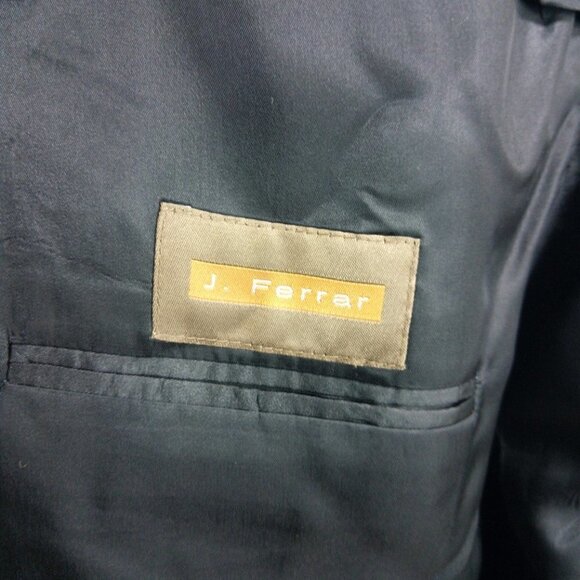 JF. J. Ferrar 48R  Houndstooth Blazer Sport Coat - Picture 8 of 12